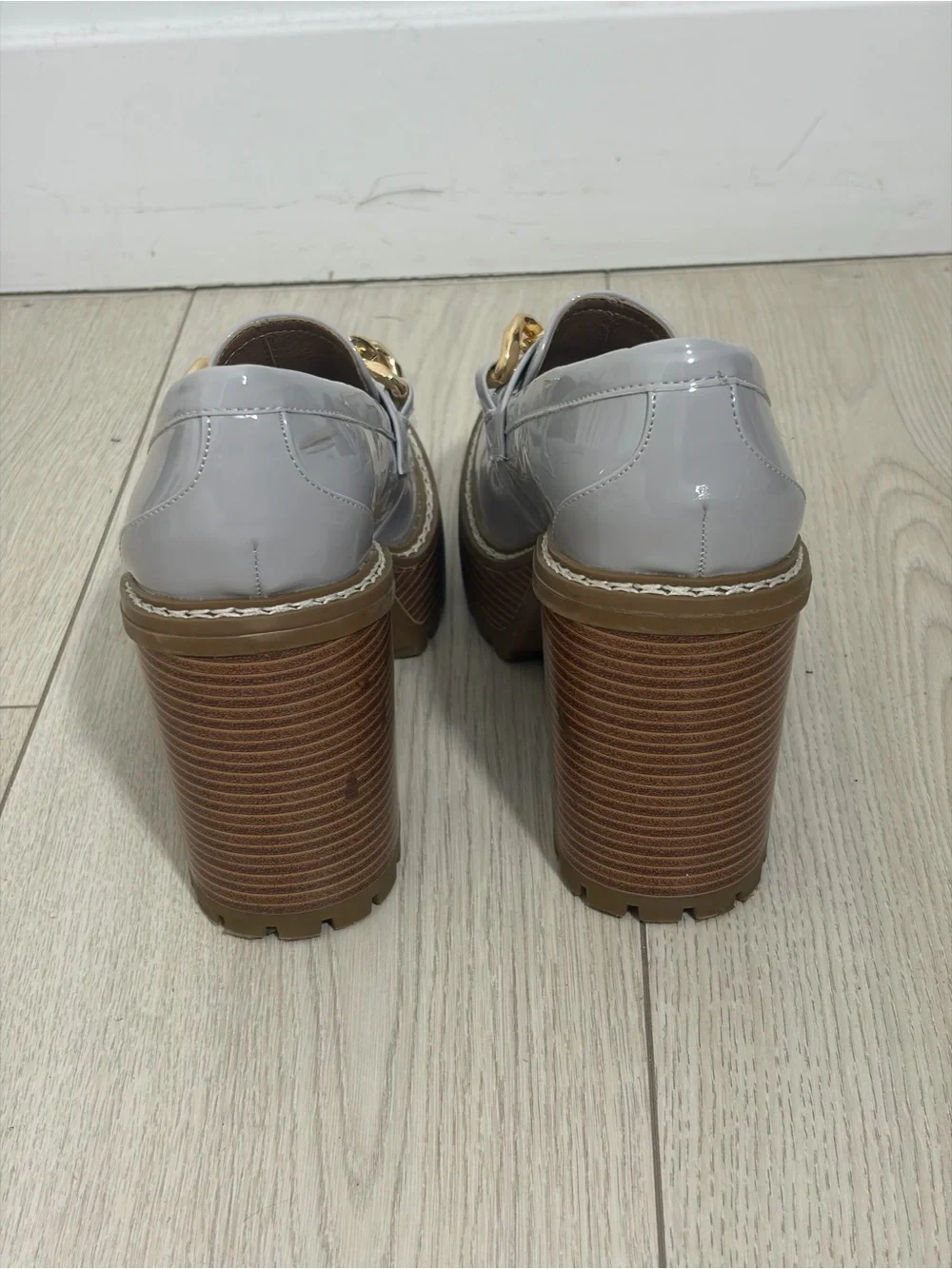 Madden Girl platform leather